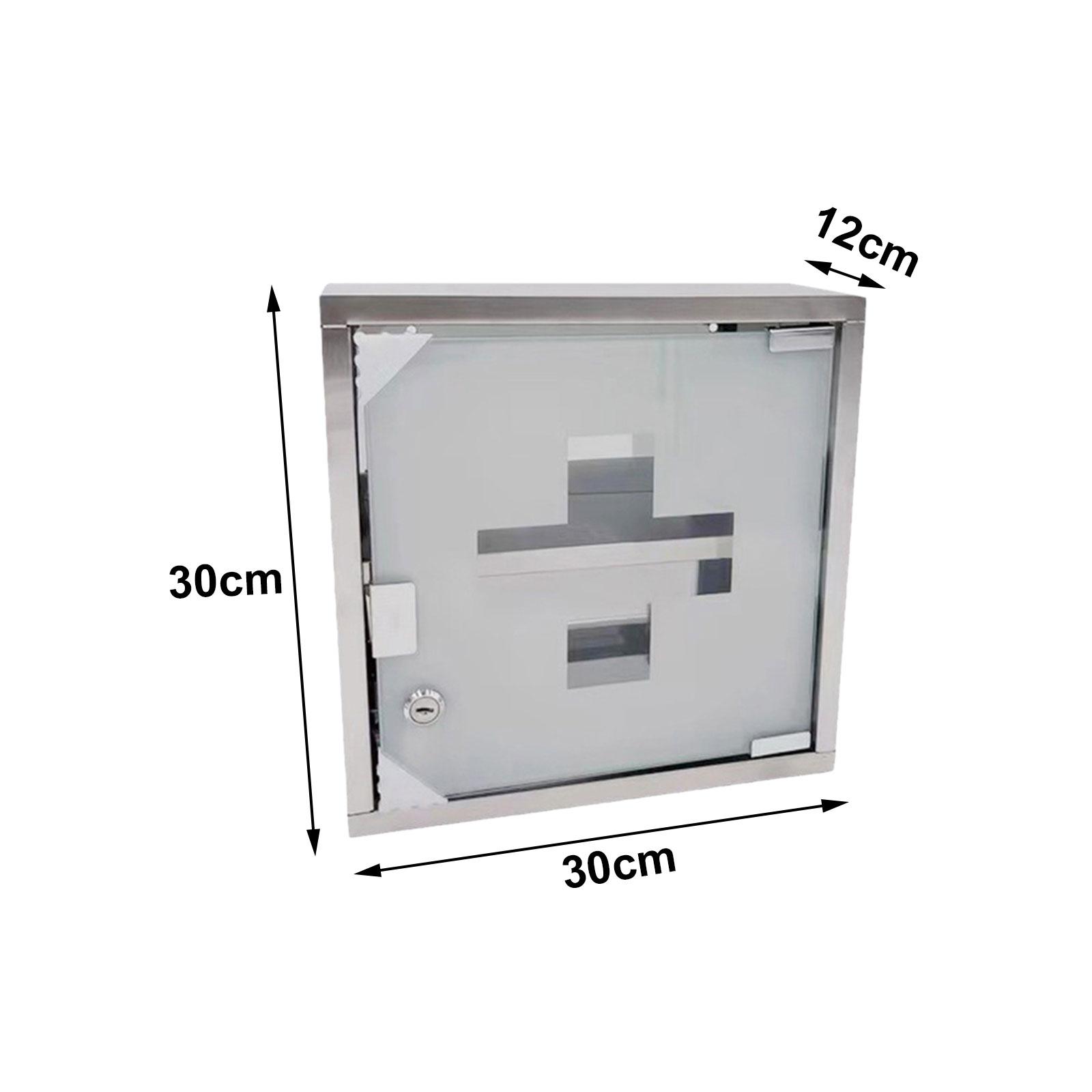 First Aid Medical Box Wall Mou - Medicine Cabinet Lock 评论和价格