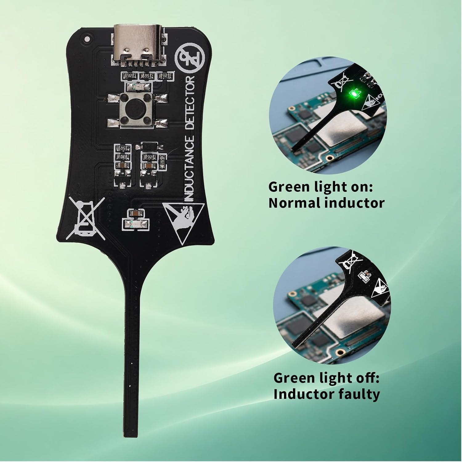 DC 5V Inductance Tester Mother - Co Detector Plug 评论和价格