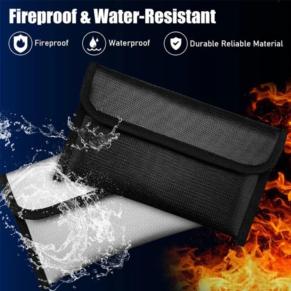 Portable Waterproof Fireproof  - Fire Safe Document 评论和价格