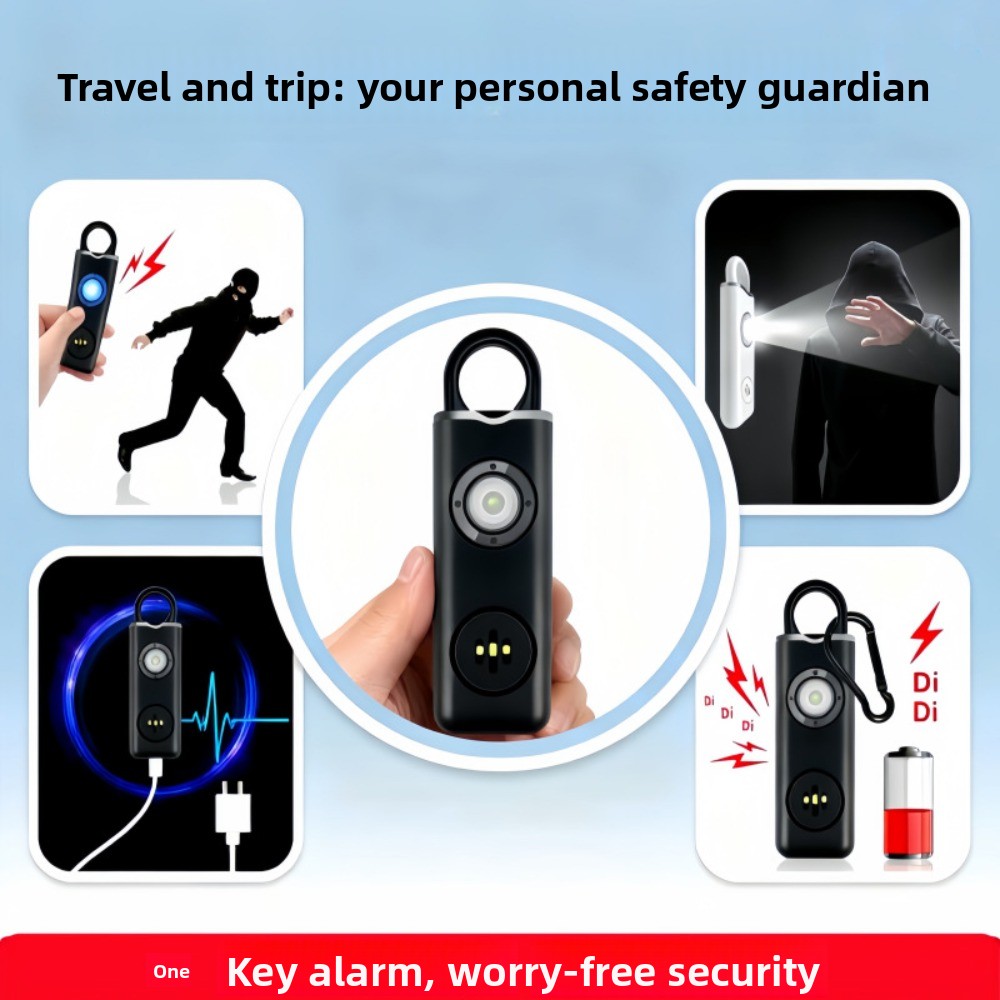 130 High DB Safe Sound Persona - Personal Alarm Keychain 评论和价格