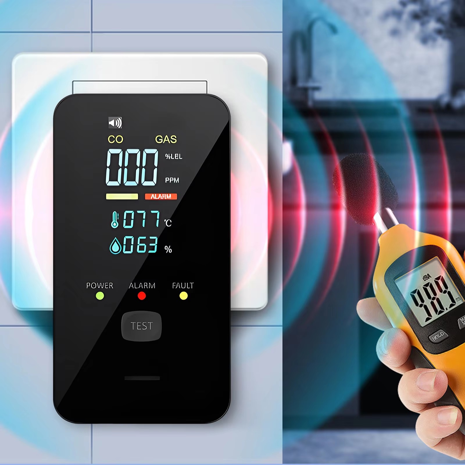 Natural Gas & Carbonn Monoxide - Co Detector Plug 评论和价格