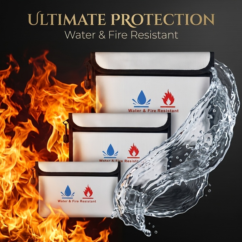 Fireproof & Waterproof Documen - Fire Safe Document 评论和价格