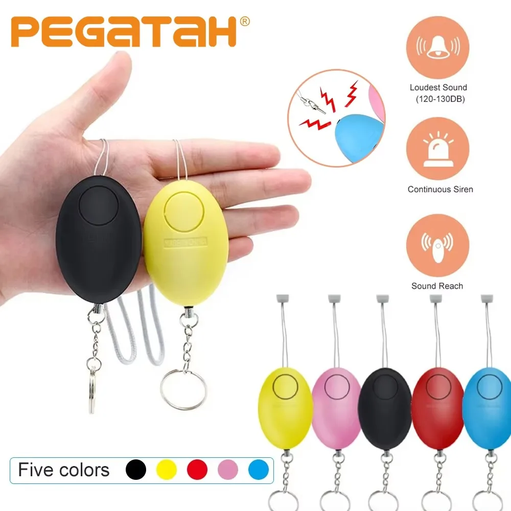 120dB Self-Defense Keychain Sa - Personal Alarm Keychain 评论和价格