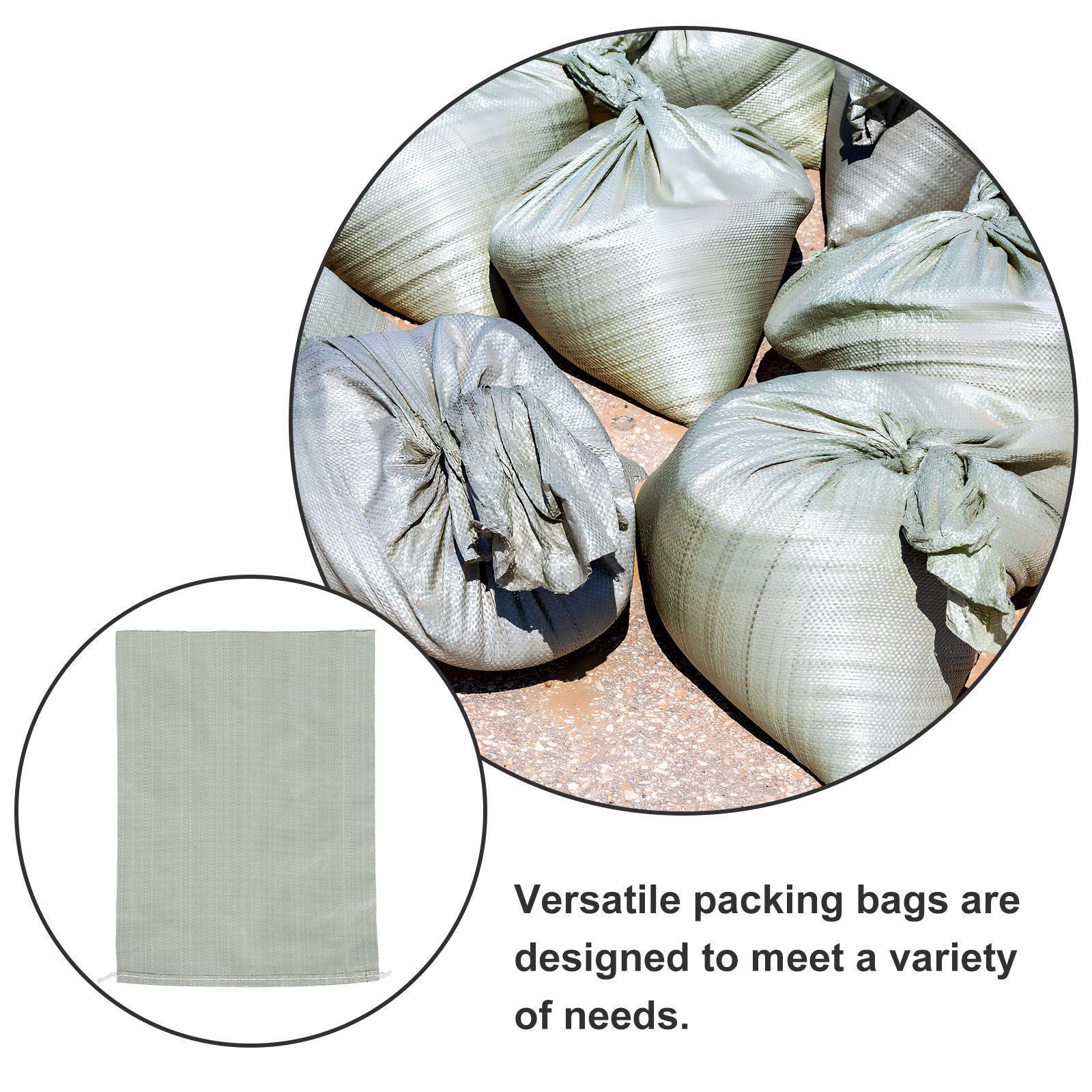 20Pcs Heavy Duty Thickened PP  - Flood Barrier Bag 评论和价格