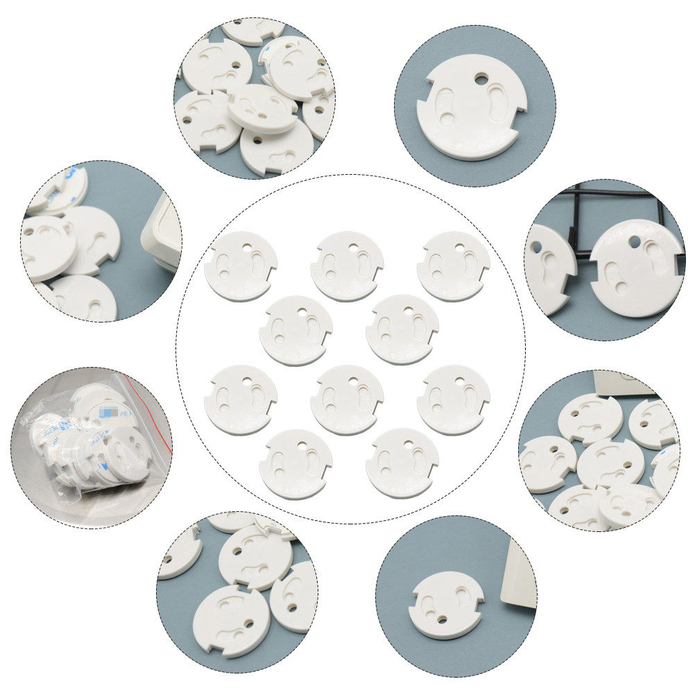 10Pcs French Standard Socket C - Outlet Cover Baby 评论和价格