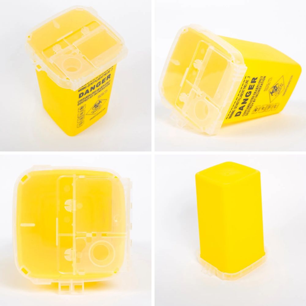 1L Sharps Container for Tattoo - Medicine Cabinet Lock 评论和价格